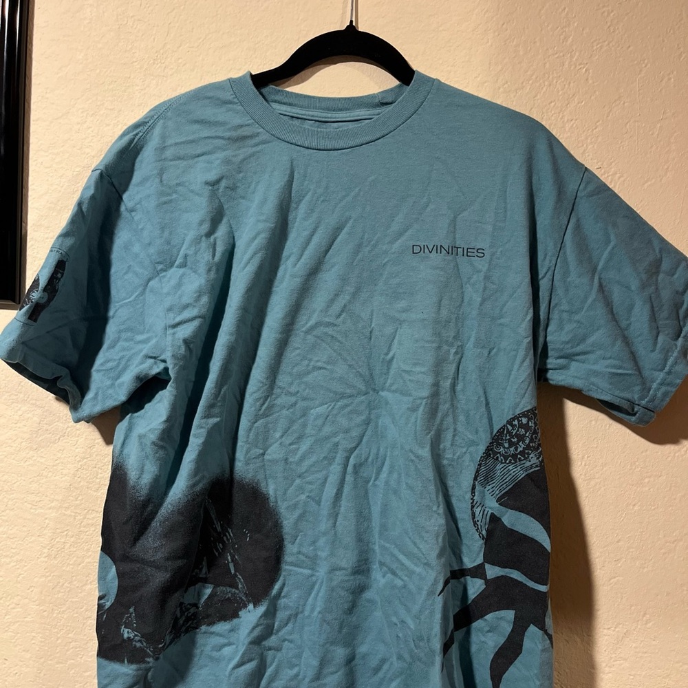 Blue Graphic Men's Shirt